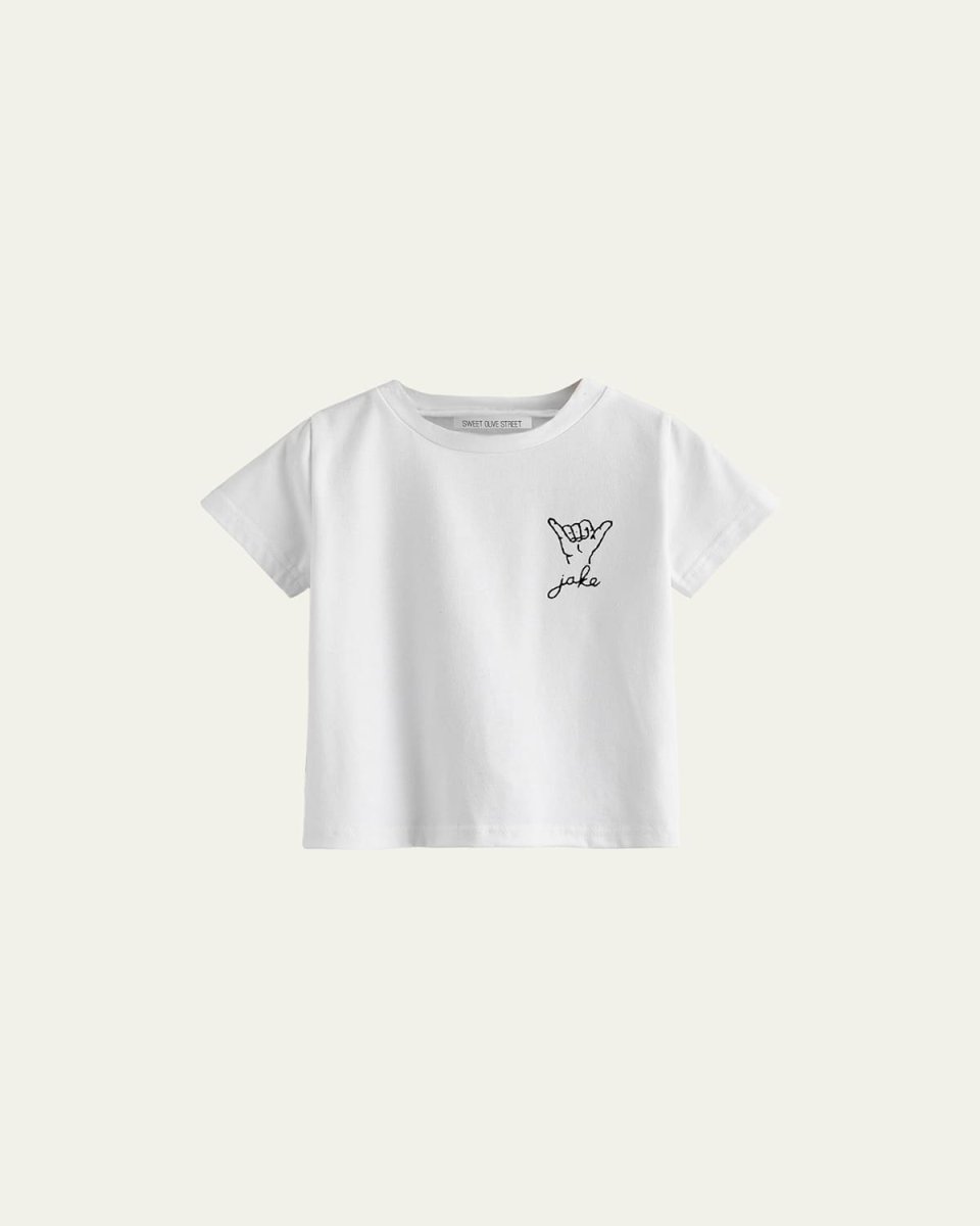 Kid's Surfs Up! Personalized T-Shirt, Sizes XS-